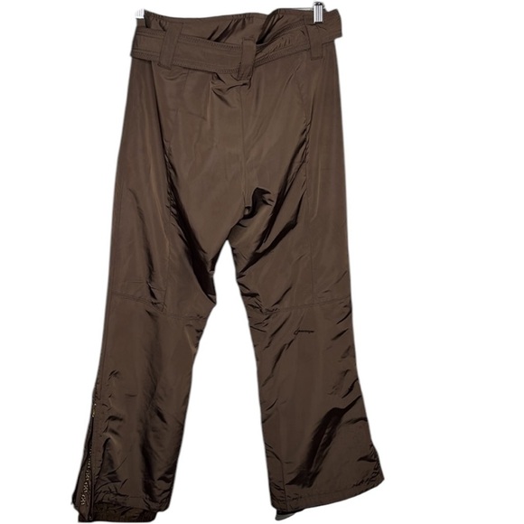 Vintage Y2K Obermeyer Brown Ski Snow Jacket Pant Set Women Size 8 BLEMISH - Picture 8 of 14